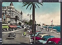 O7080 CANNES LE CARLTON HOTEL AUTO ACQUERELLATA VG taglietto